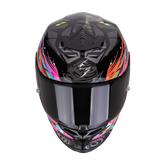 Casco Scorpion EXO-R1 Evo II Air Savage Negro/Azul/Rosa
